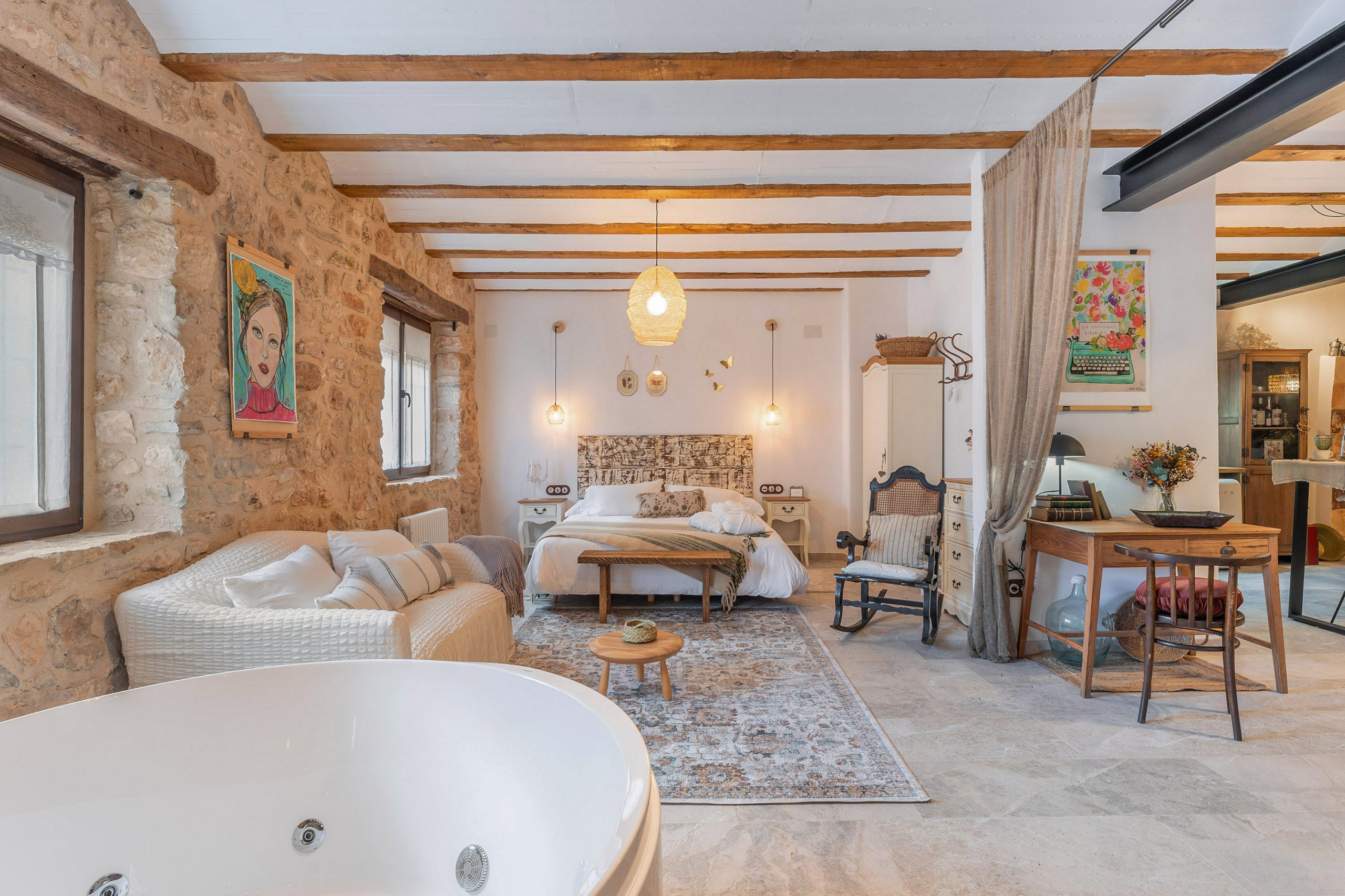 La Aldaba - foto del interior de la casa